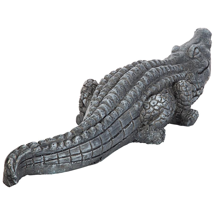 Chomper the Swamp Beast Garden Gator Statue