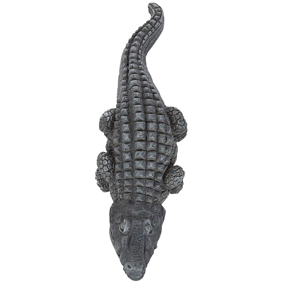 Chomper the Swamp Beast Garden Gator Statue