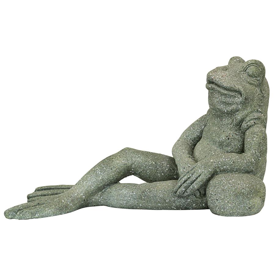 The Most Interesting Toad in the World Frog Garden Statue