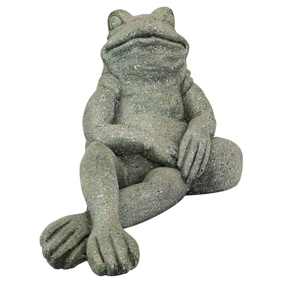 The Most Interesting Toad in the World Frog Garden Statue