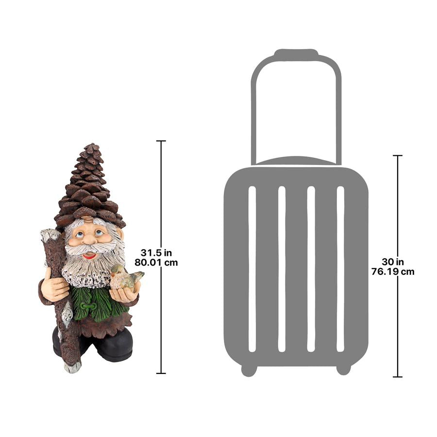 Pinecone Percy Woodland Gnome Statue