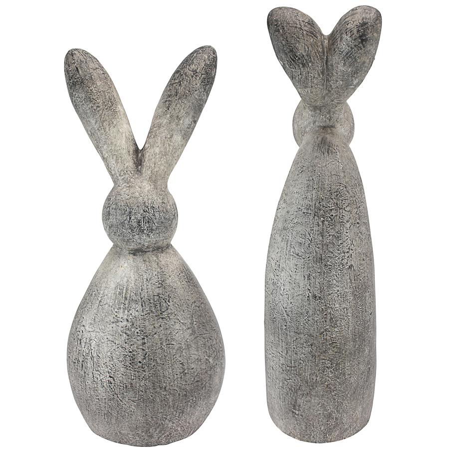 Big Burly Bunnies Rabbit Statues