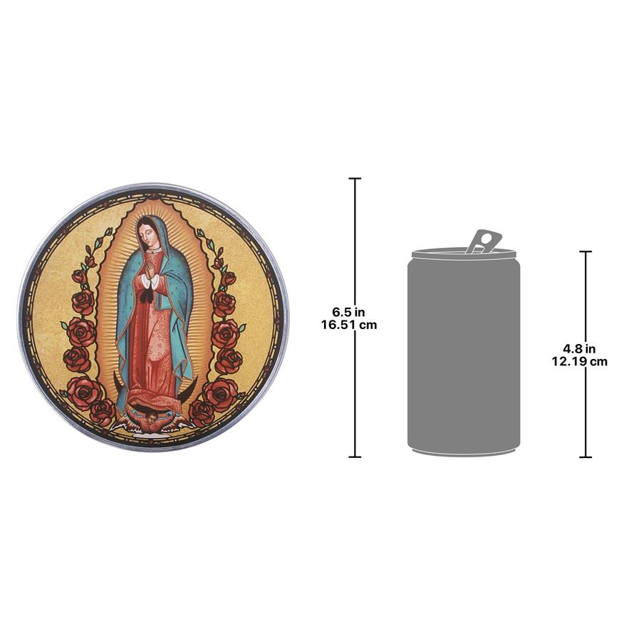 Our Lady of Guadalupe Art Glass