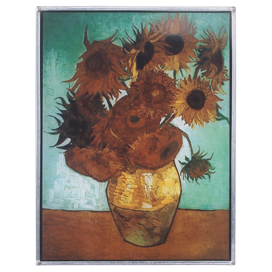 Sunflowers, 1888 Art Glass