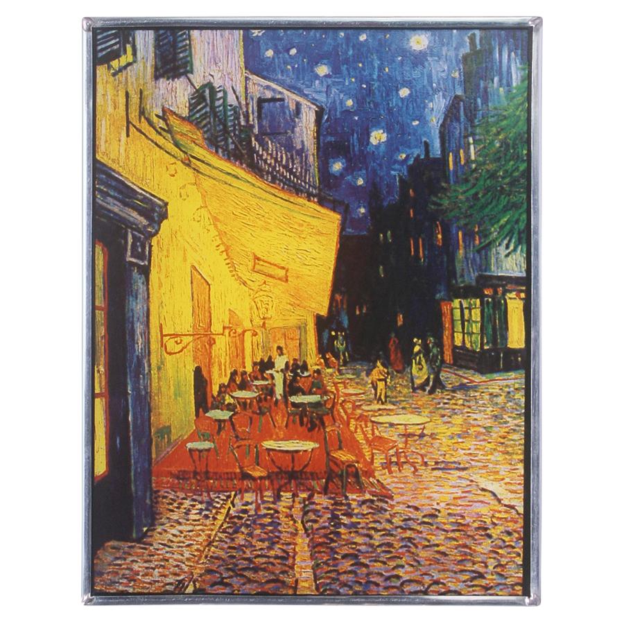 Cafe Terrace at Night, 1888 Art Glass