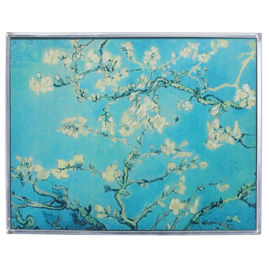 Almond Blossoms, 1890 Art Glass