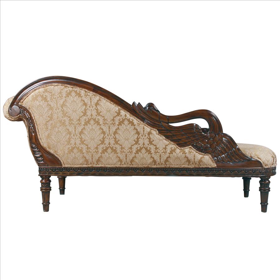 Swan Fainting Couch: Right