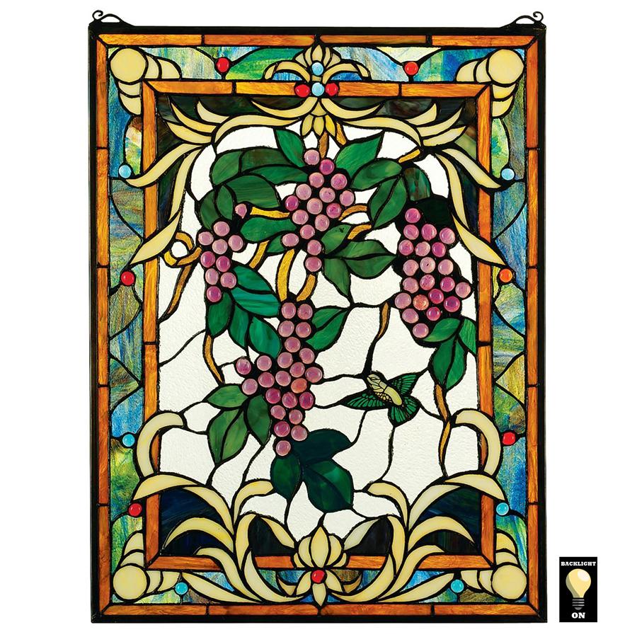 The Grape Vineyard Stained Glass Window