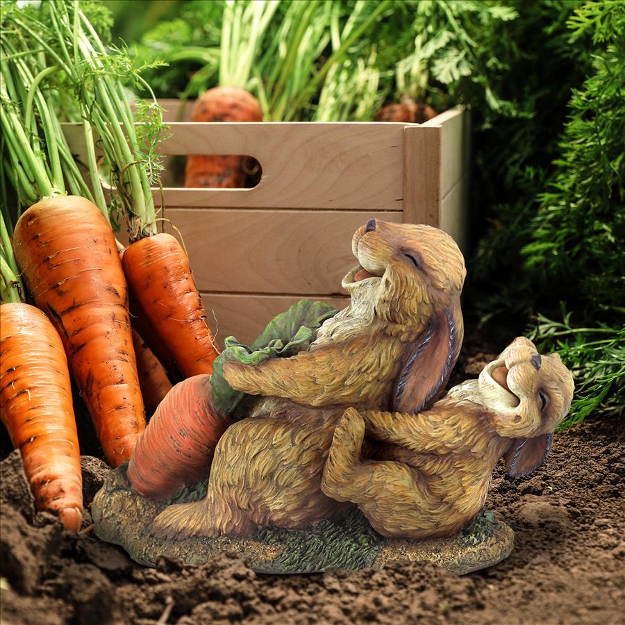 The Carrot Crew: Rabbit Statue