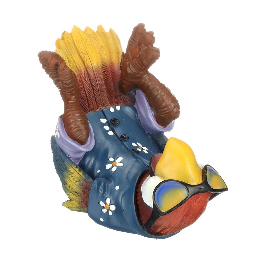 Beer Buddy Tiki Parrot Statue