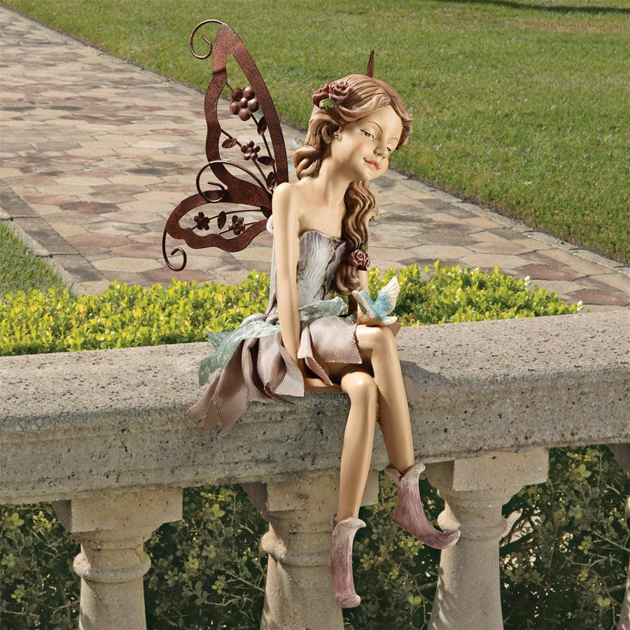 Fannie the Fairy Sitting Statue: Each