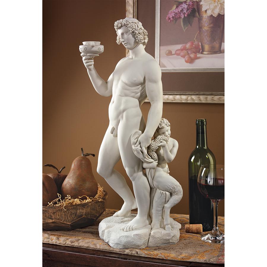 Bacchus, Roman God of Wine Statue
