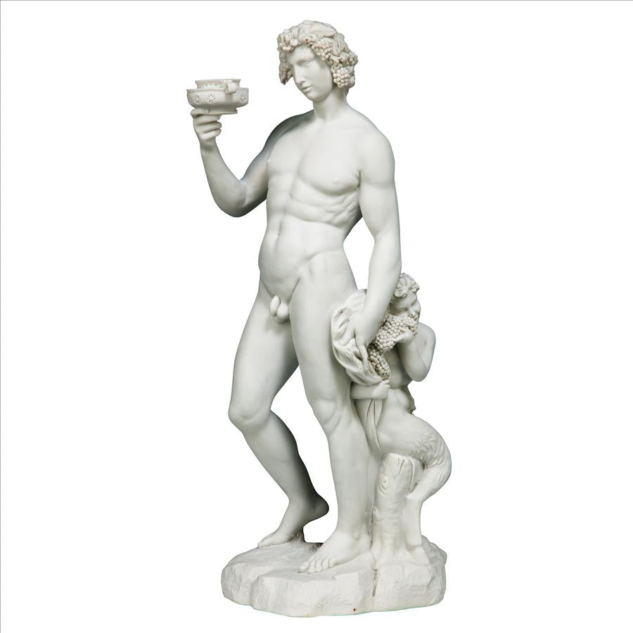 Bacchus, Roman God of Wine Statue