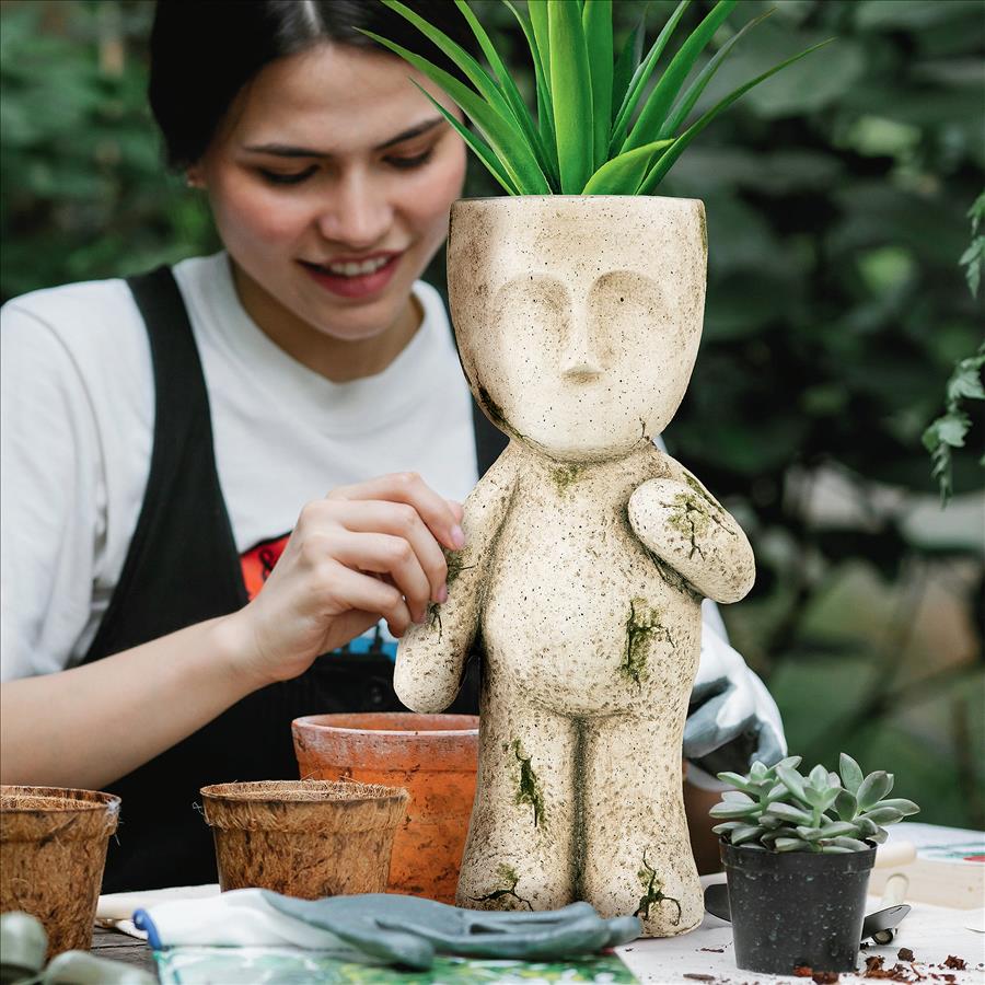 The Pot Head Sculptural Garden Planter