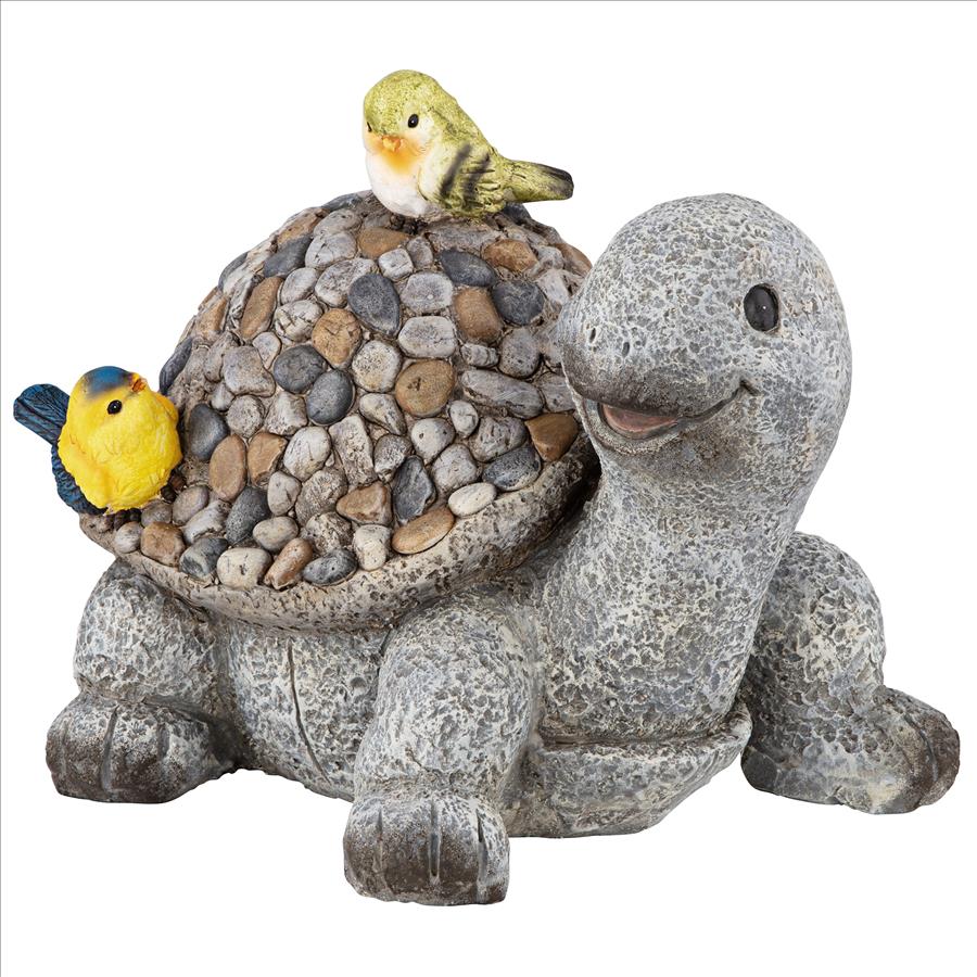 Pebbles the Turtle Garden Statue