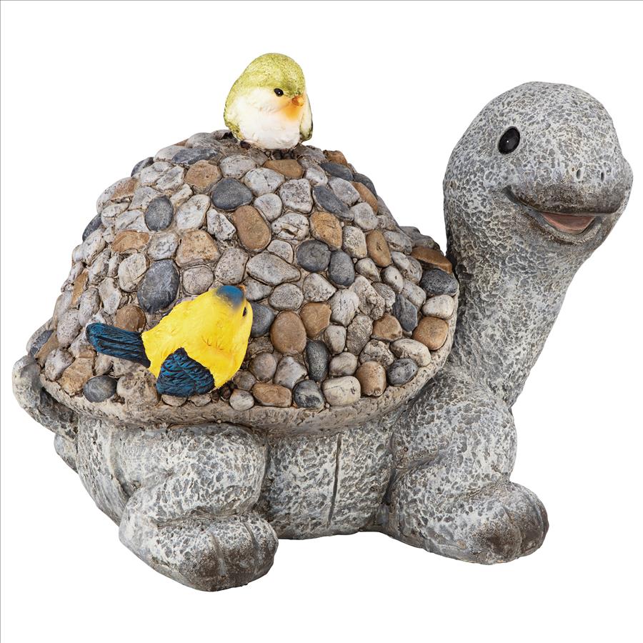 Pebbles the Turtle Garden Statue