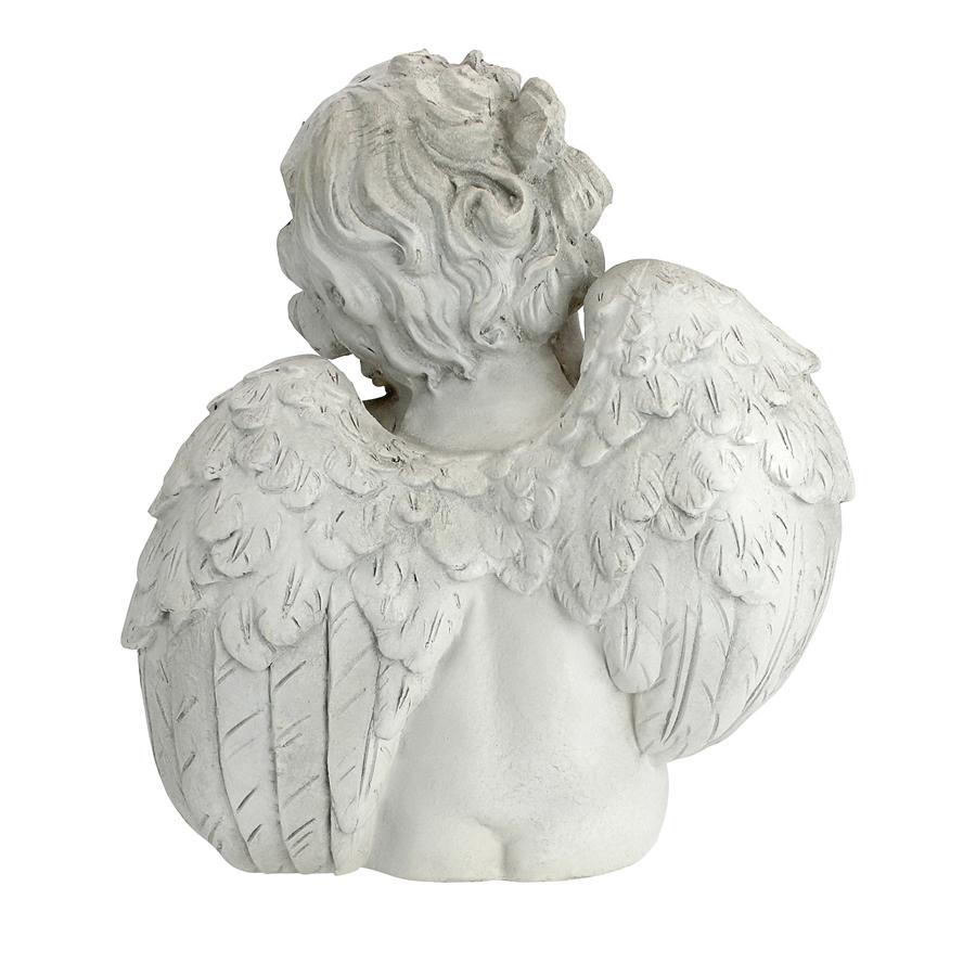 Angel of Contemplation Sitting Cherub Statue