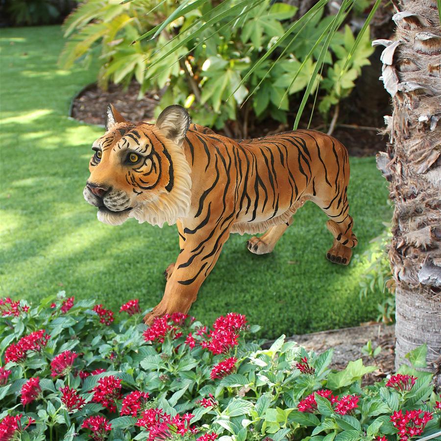 Power and Grace Sumatran Tiger Statue