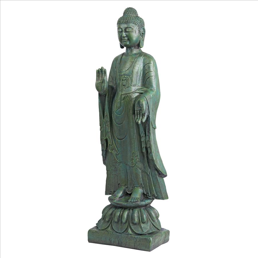 The Enlightened Buddha Garden Statue