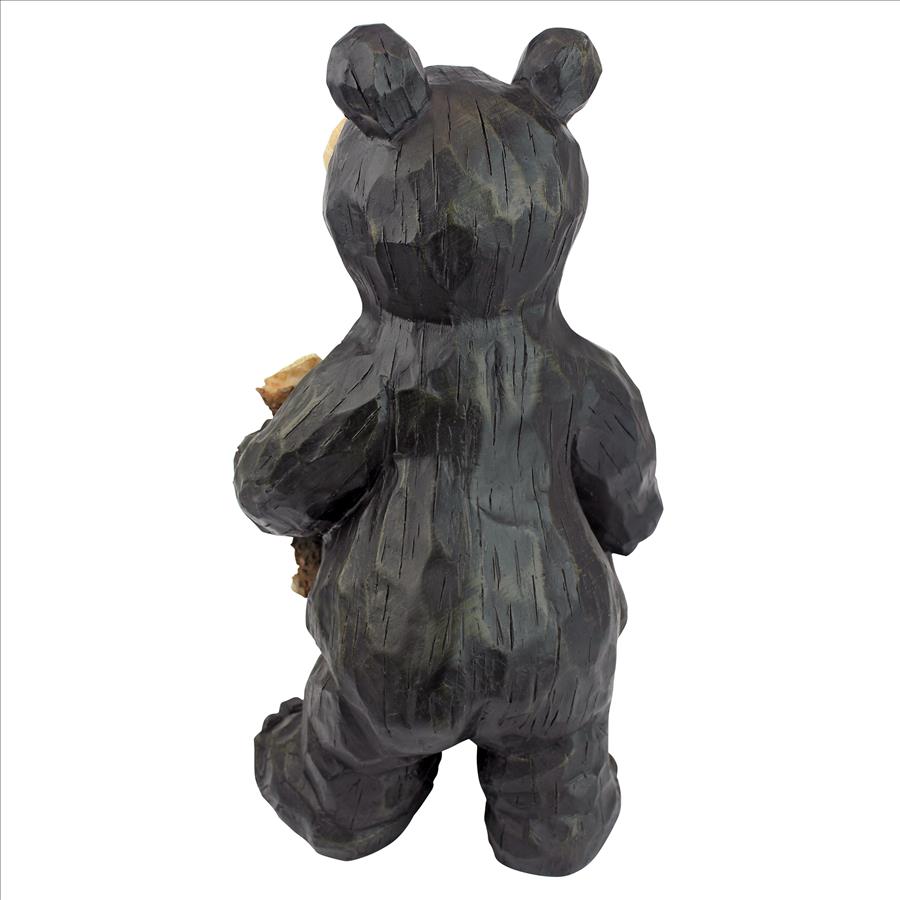 Black Forest Bear Pair Sculpture