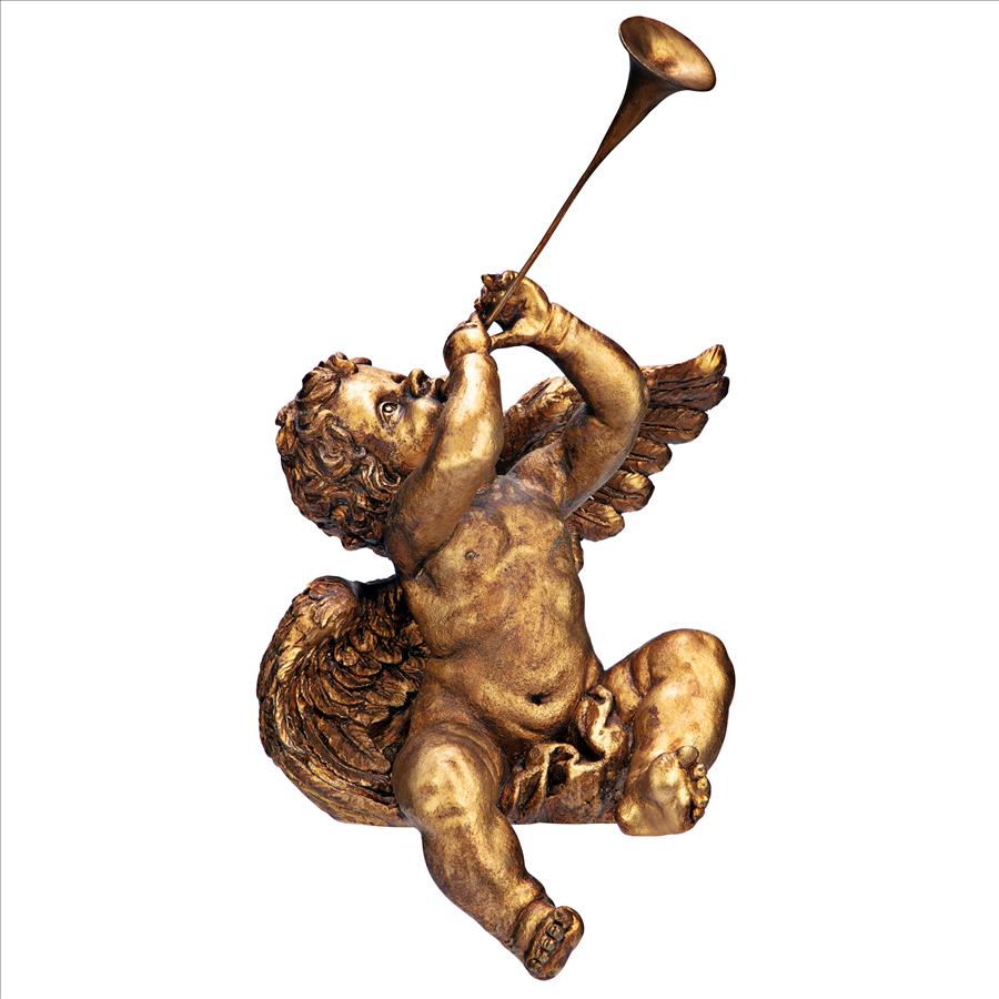 Trumpeting Angels of St. Peters Square Statue: Boy Angel
