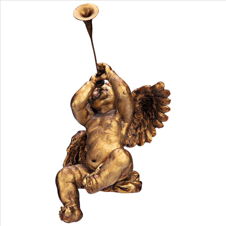 Trumpeting Angels of St. Peters Square Statue: Boy Angel