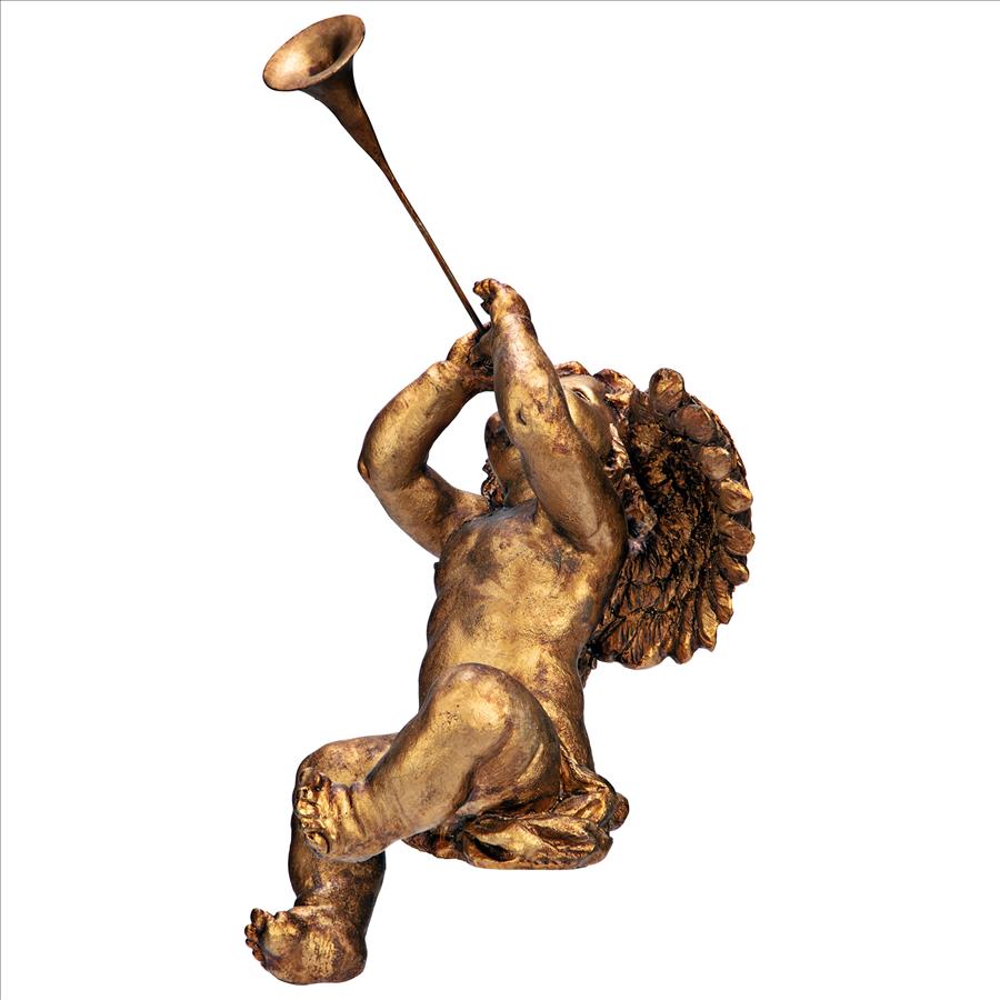 Trumpeting Angels of St. Peters Square Statue: Boy Angel