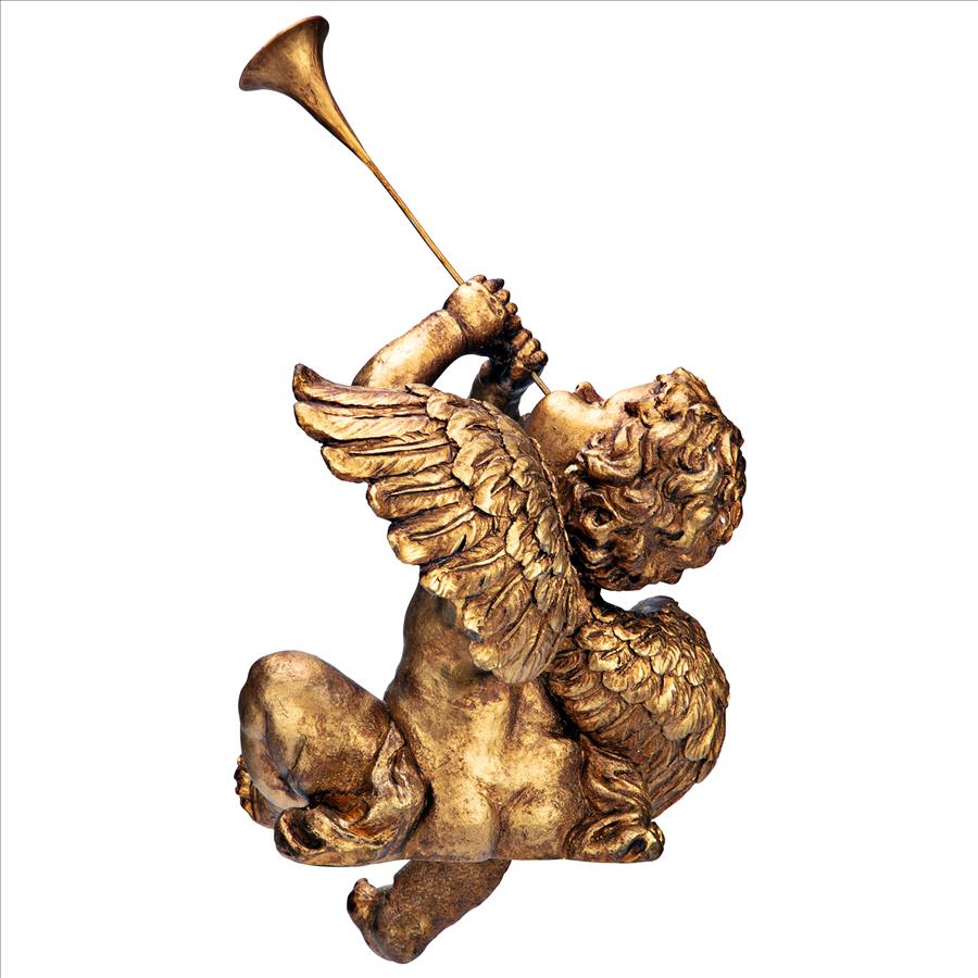 Trumpeting Angels of St. Peters Square Statue: Boy Angel