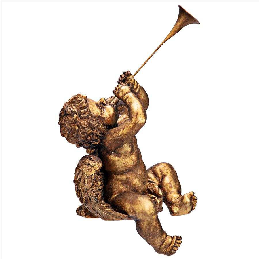 Trumpeting Angels of St. Peters Square Statue: Boy Angel