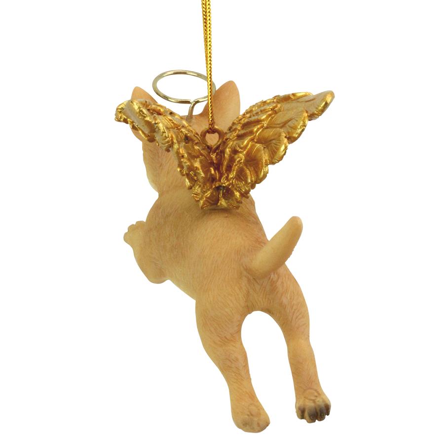 Honor the Pooch: Chihuahua Holiday Dog Angel Ornament