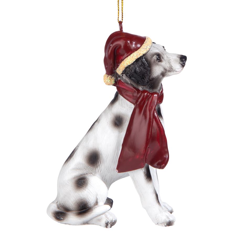 Dalmatian Holiday Dog Ornament Sculpture