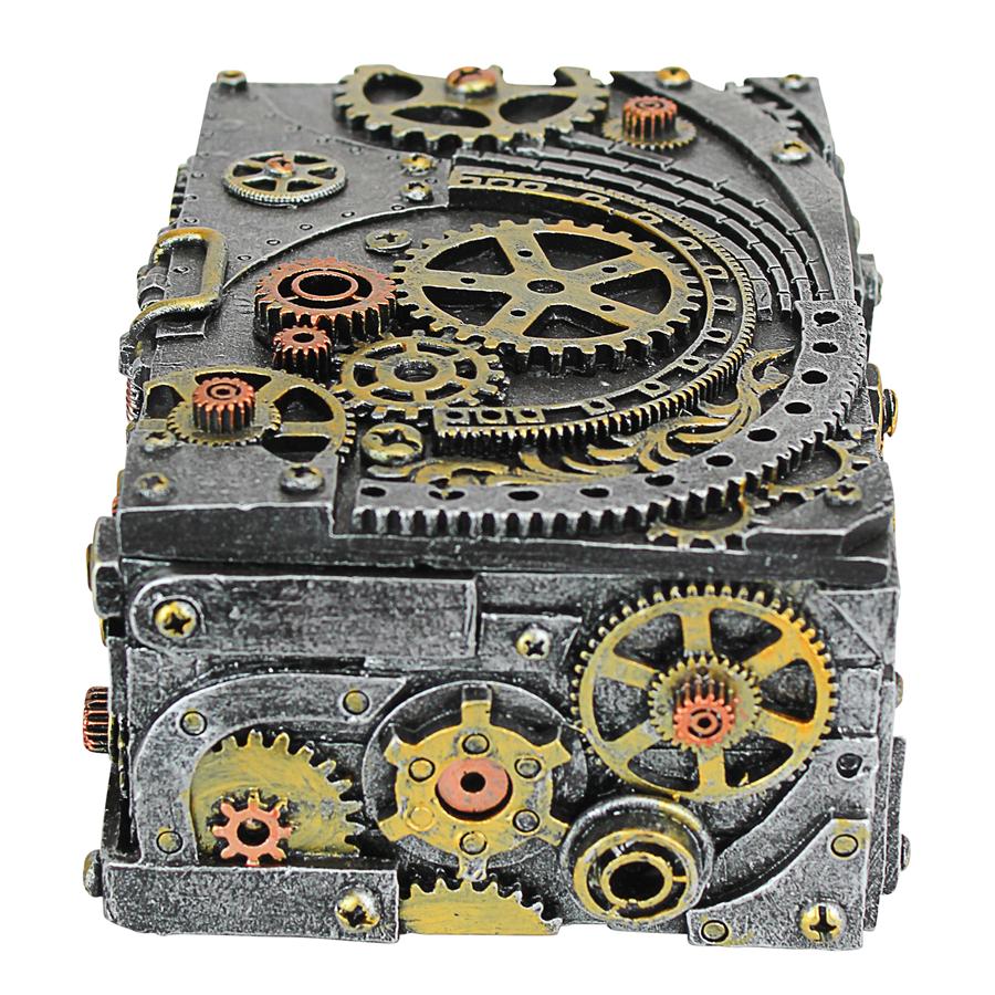 Steampunk Cog and Turbine Gearbox