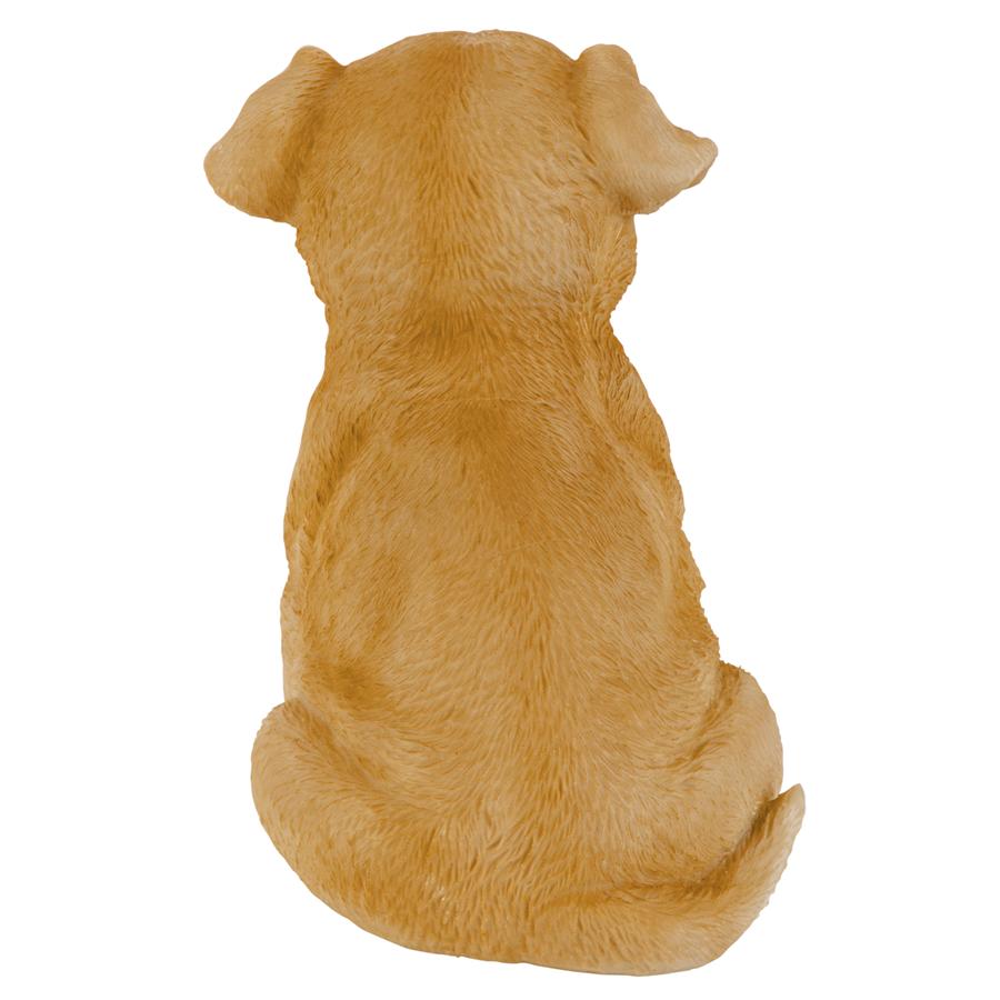 Golden Retriever Puppy Partner Collectible Dog Statue