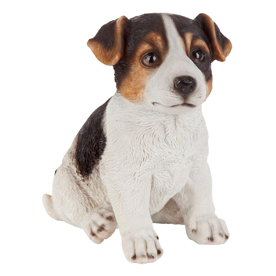 Jack Russel Terrier Puppy Partner Collectible Dog Statue