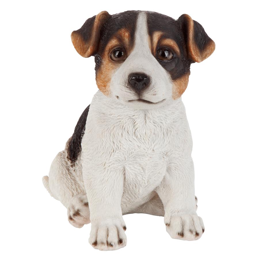 Jack Russel Terrier Puppy Partner Collectible Dog Statue