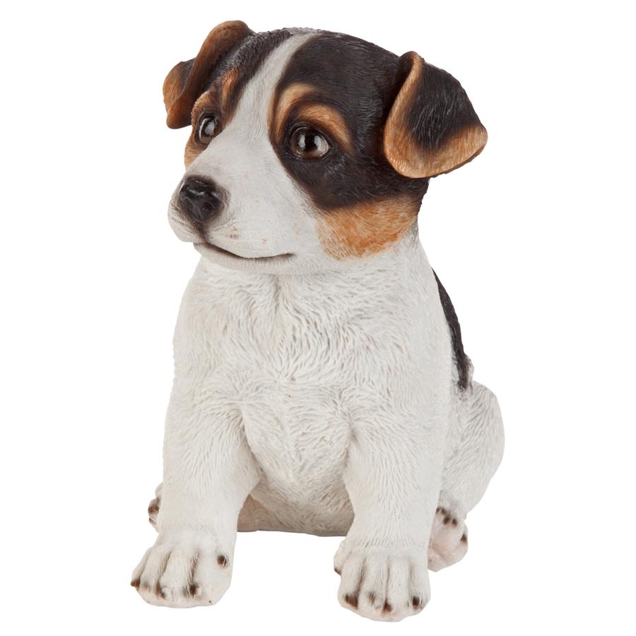 Jack Russel Terrier Puppy Partner Collectible Dog Statue