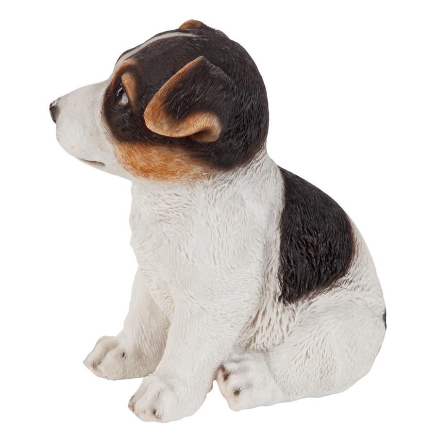 Jack Russel Terrier Puppy Partner Collectible Dog Statue