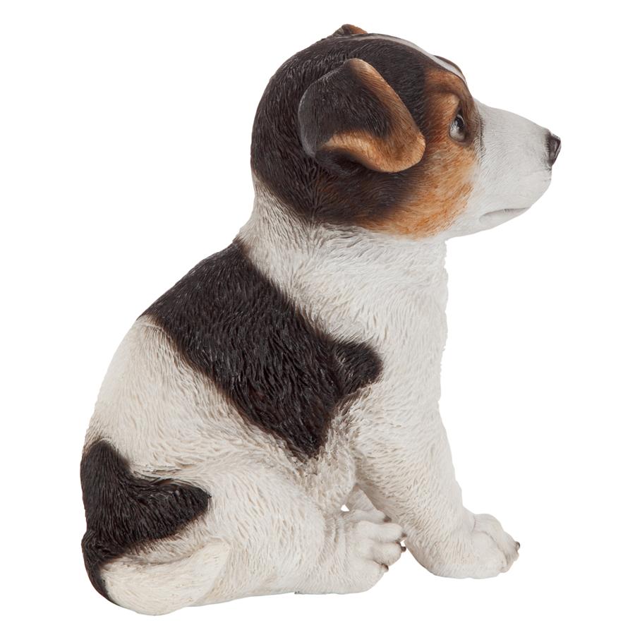 Jack Russel Terrier Puppy Partner Collectible Dog Statue