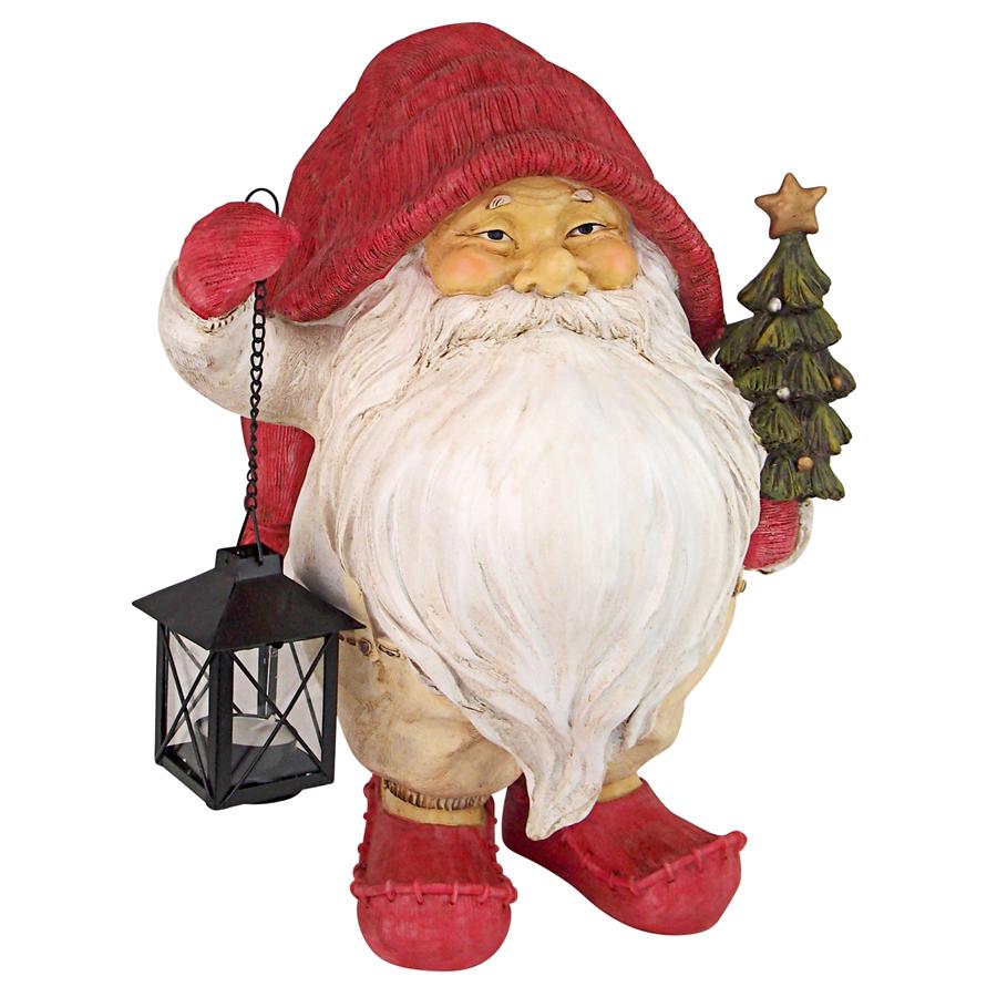 Lighting Santa's Path Whitey the Holiday Gnome Statue