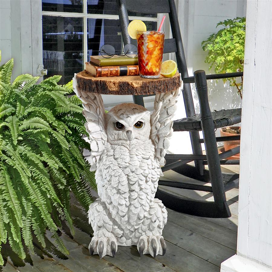 Wisdom Owl Sculptural Side Table