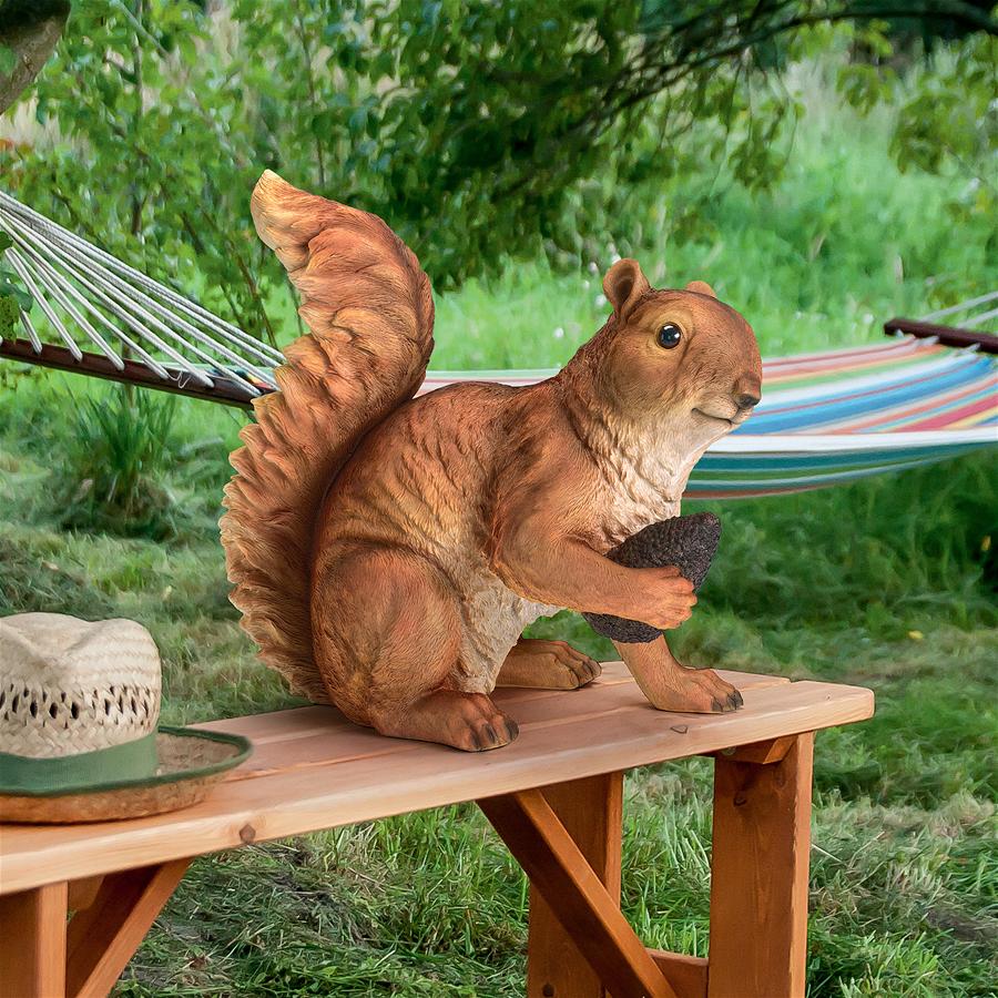 Wily the Forest Squirrel Statue