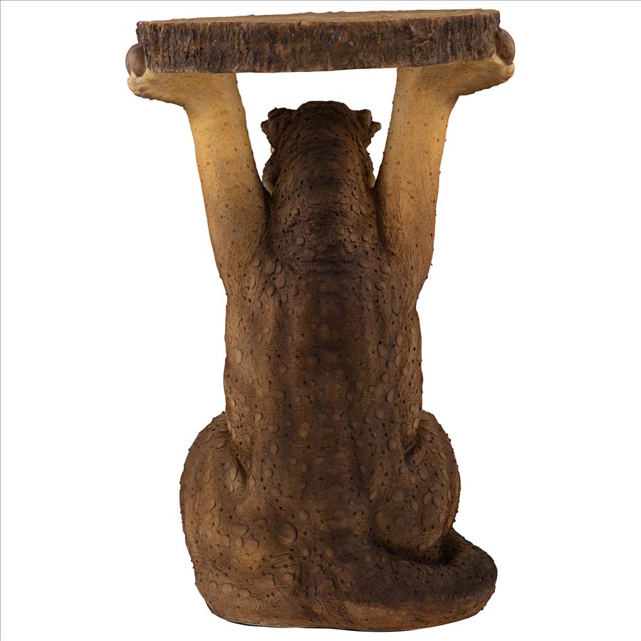 Tyrant T-Rex Sculptural Dinosaur Side Table