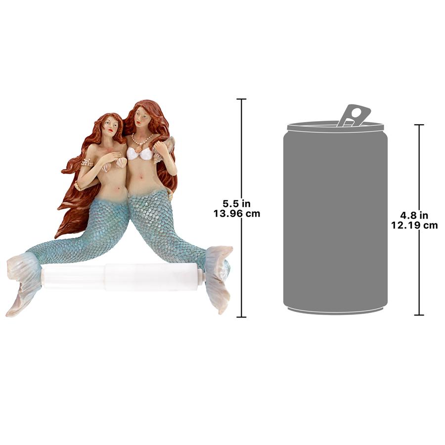 The Mermaids of Flushing Cove Bathroom Toilet Paper Holder