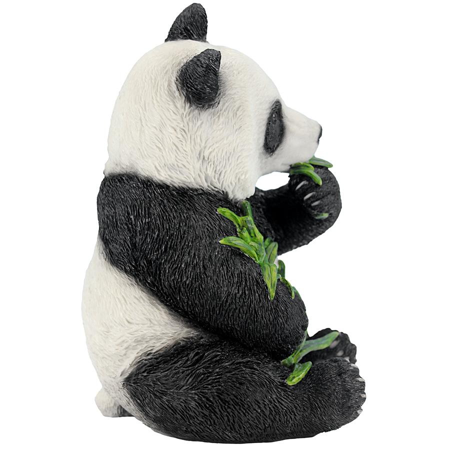 Bai Yun the Asian Panda Bear Statue