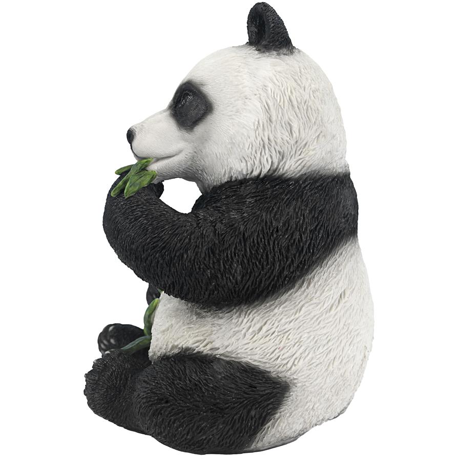 Bai Yun the Asian Panda Bear Statue