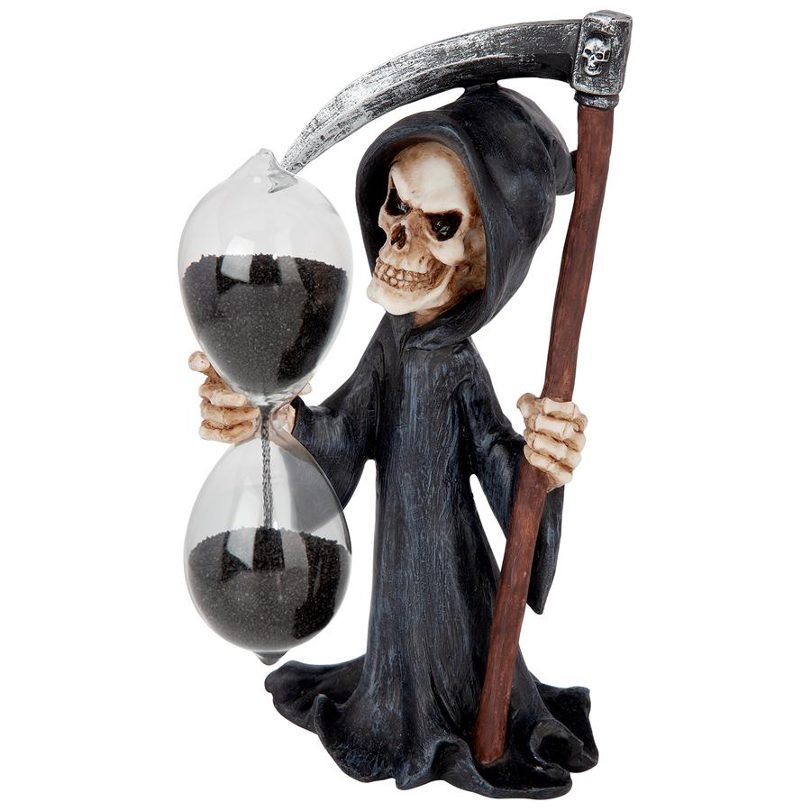 Grim Reaper, Time is Up Sand Timer Hourglass Statue