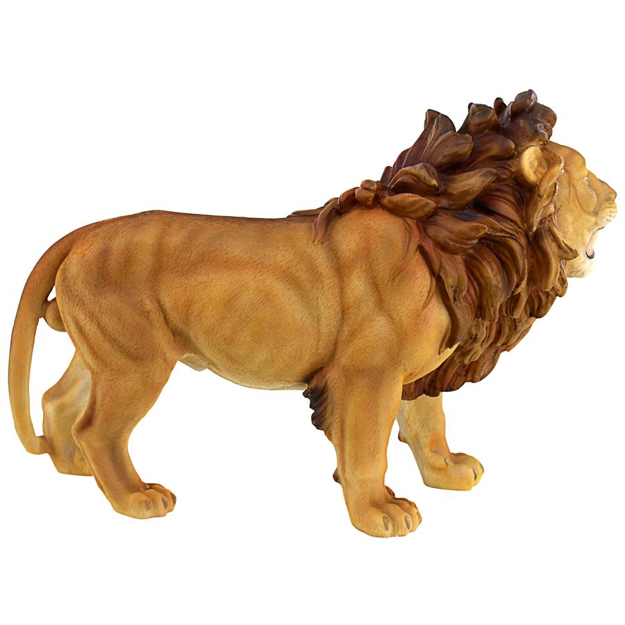 Panthera Lion, King of the African Savanna Garden Statue