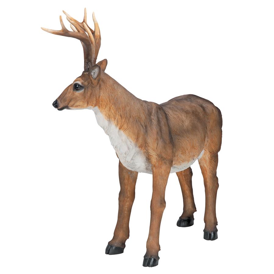 Big Rack Buck Deer Statue