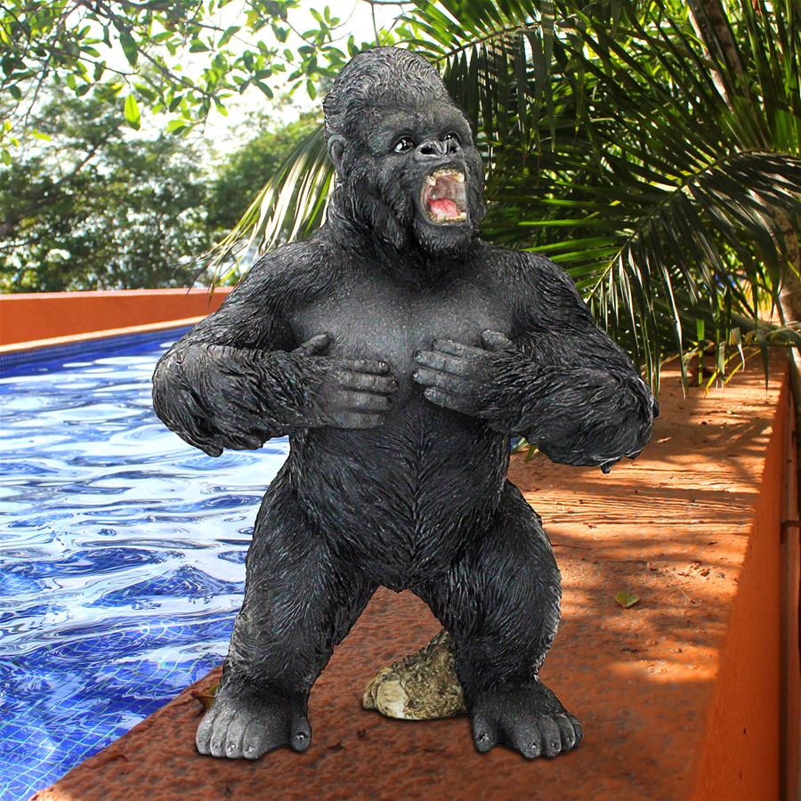 Great Ape Monster Jungle Animal Statue Collection: Large