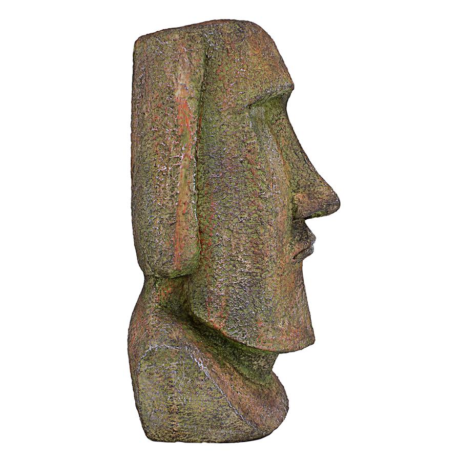 Easter Island Ahu Akivi Moai Monolith Statue: Medium